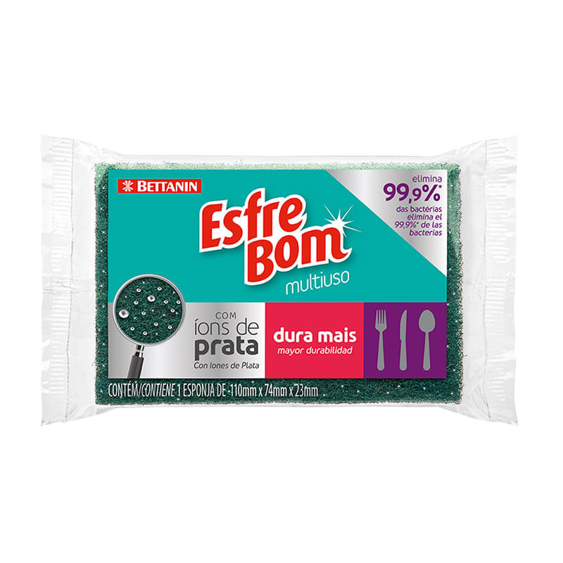 Esponja Esfrebom Multiuso 1un