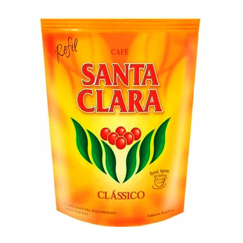 Café Solúvel Santa Clara Classic Refil 40g