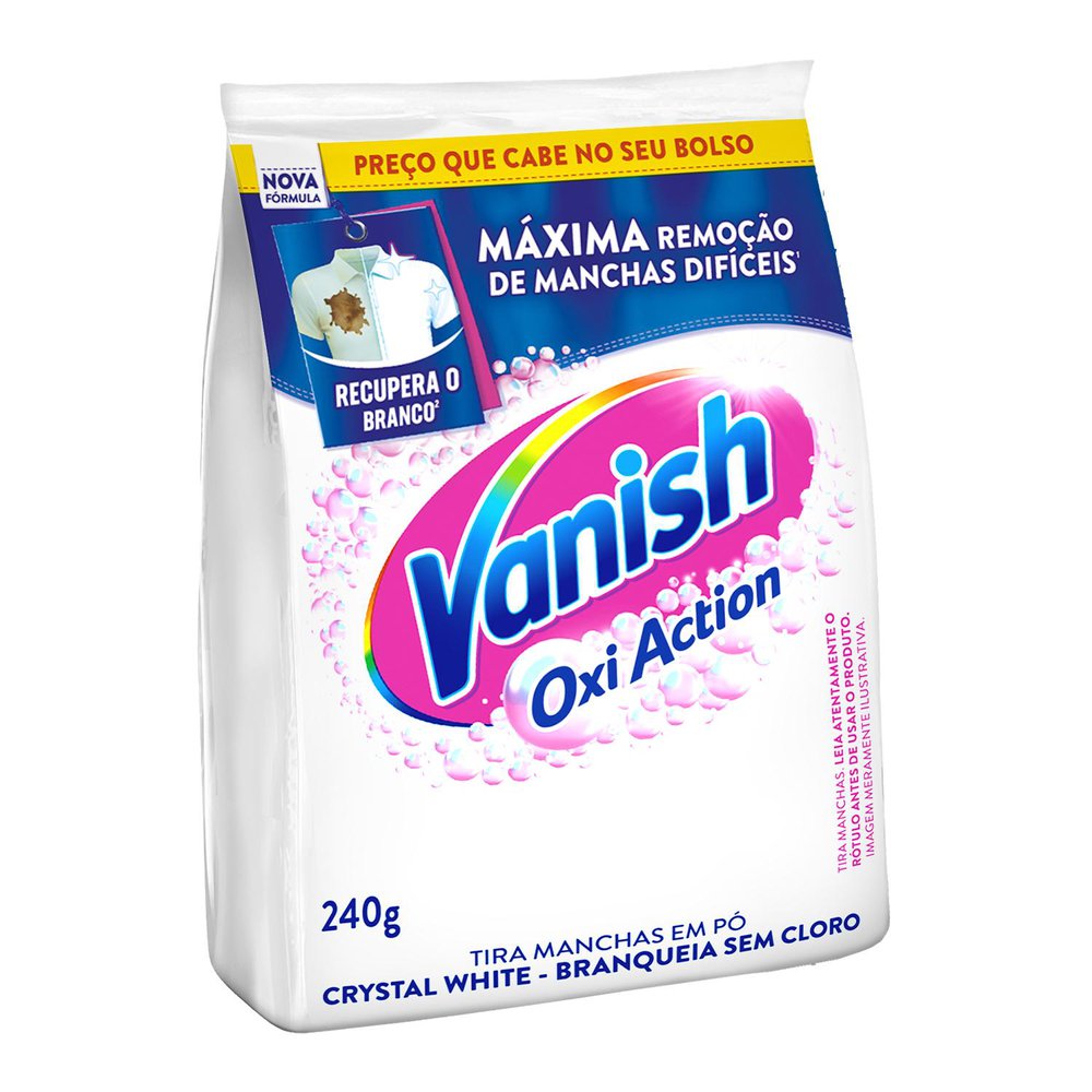 ALVEJANTE VANISH PODER O2 WHITE 240G REFIL