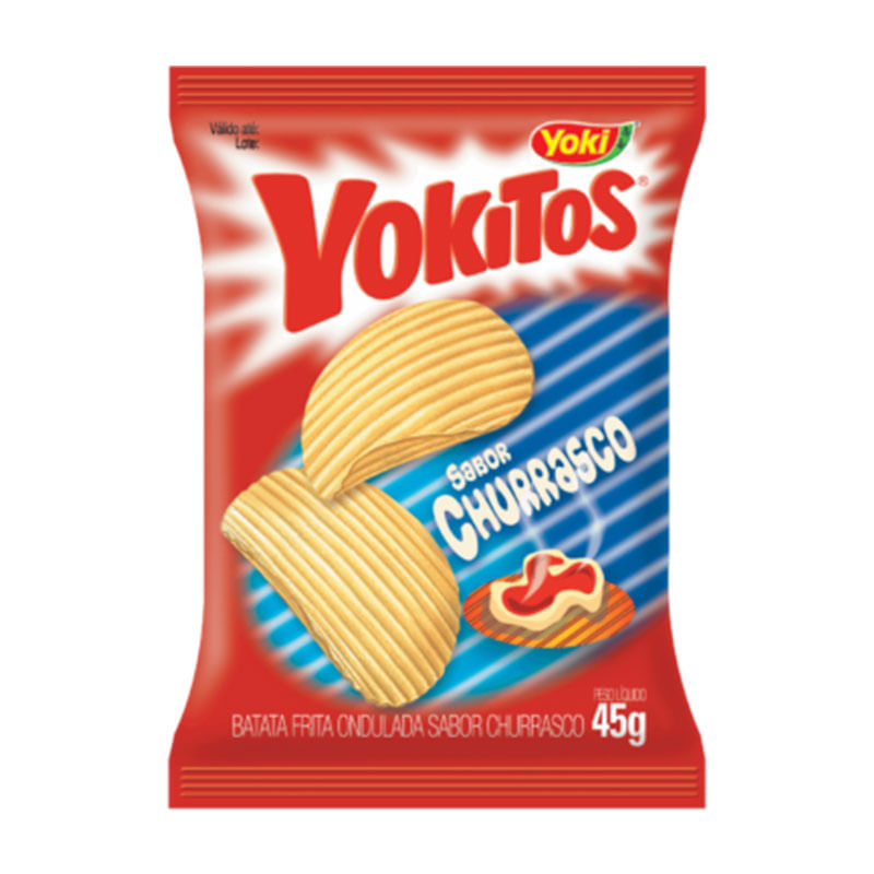 Batata Ondulada Yoki 45g Churrasco
