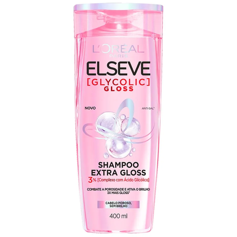Shampoo Elseve Glycolic Gloss 400ml