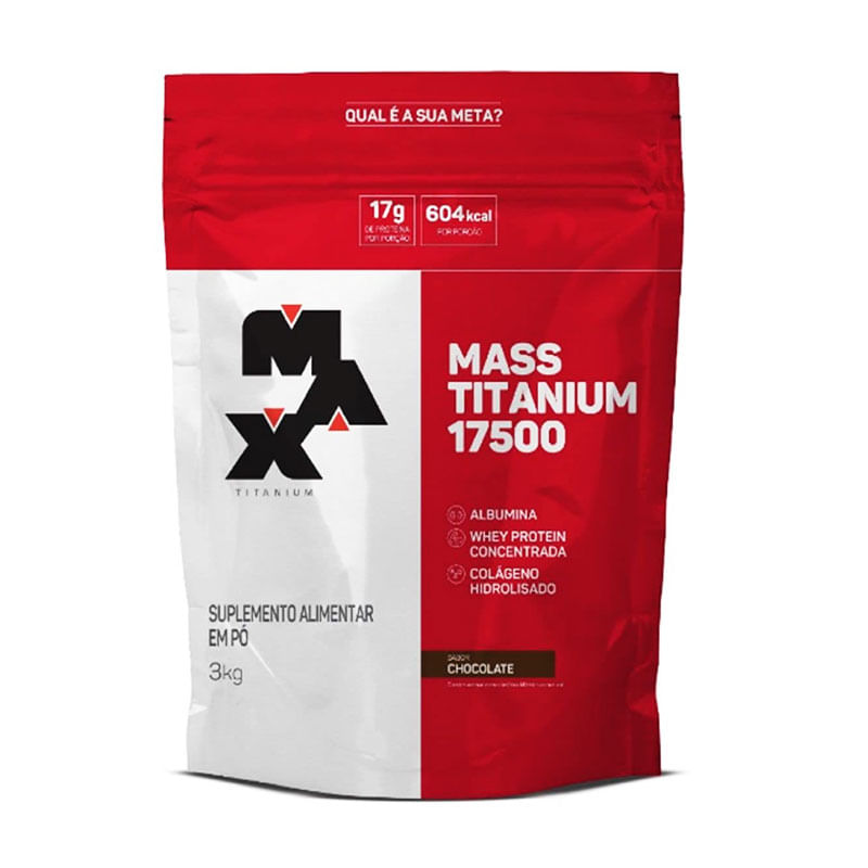 Mass Titanium Chocolate V01 Refil 3kg