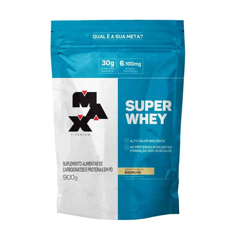 Super Whey Baunilha V01 Refil 900g