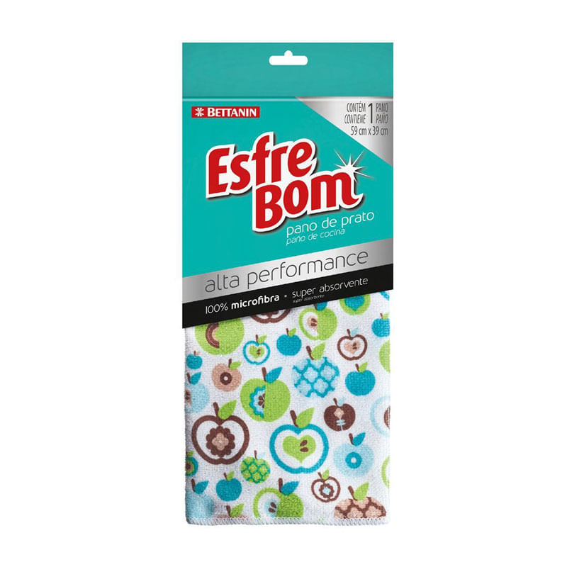Pano Prato Esfrebom Microfribra 