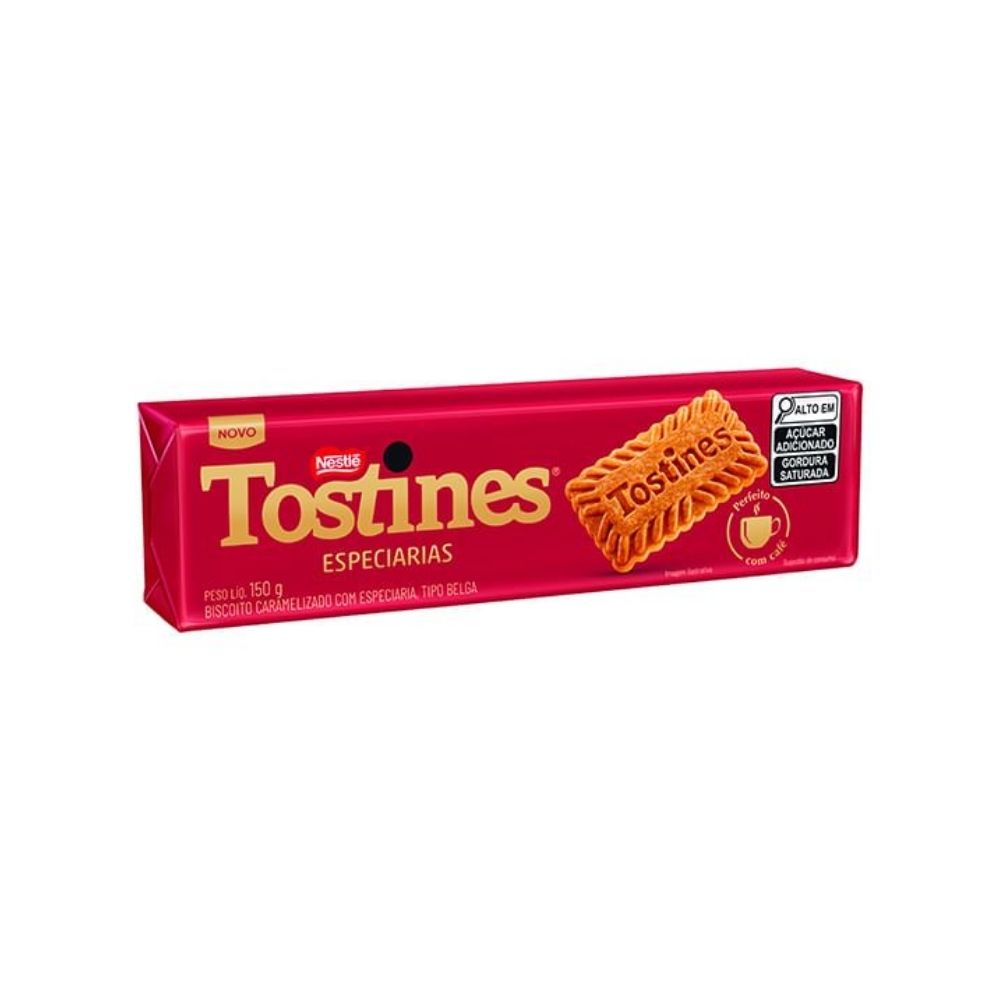 Biscoito Nestlé Tostines Especiarias 150g
