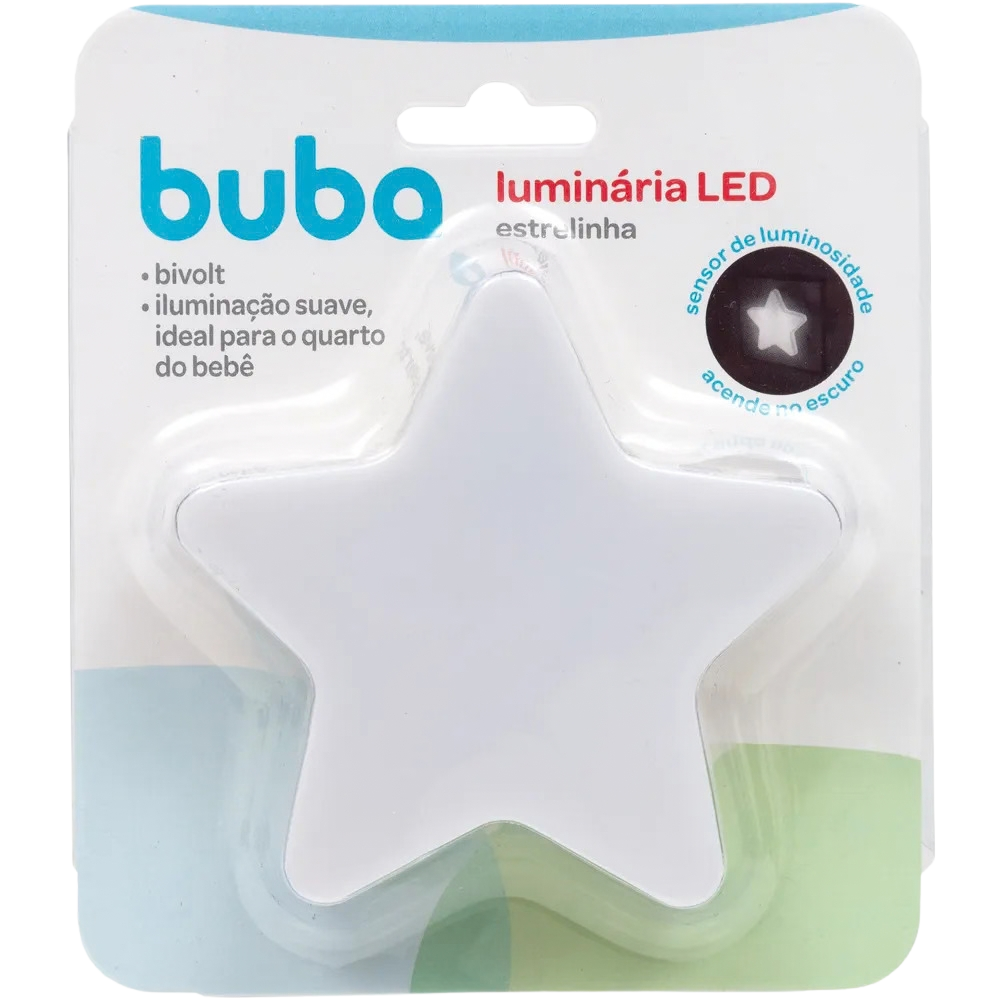 Luminária Led Estrela Com Sensor - Buba 