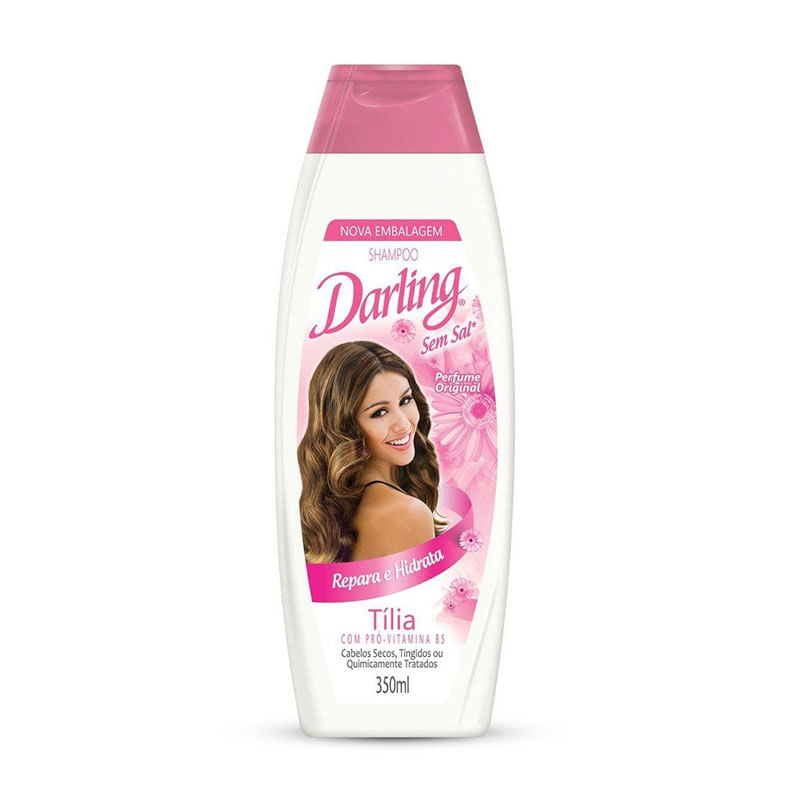 Shampoo Darling Tilia Cabelos Secos Tingidos 350ml