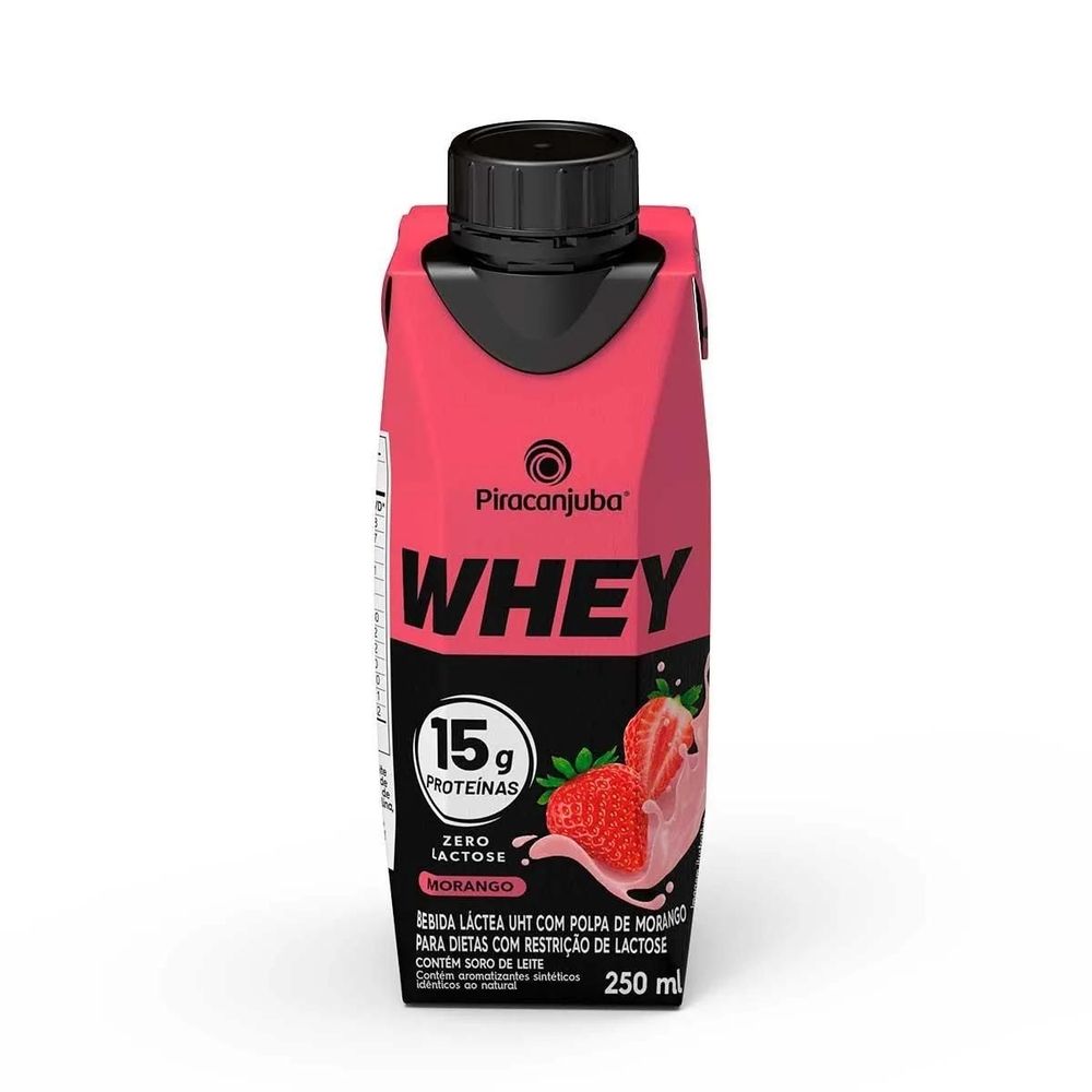 Bebida Láctea Whey Zero Lactose Baunilha 250ml