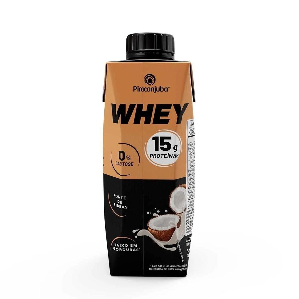 Bebida Láctea Whey Zero Lactose Baunilha 250ml