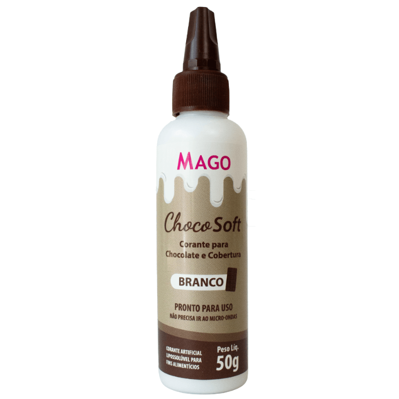 Corante Mago Choco Soft Branco 50g 