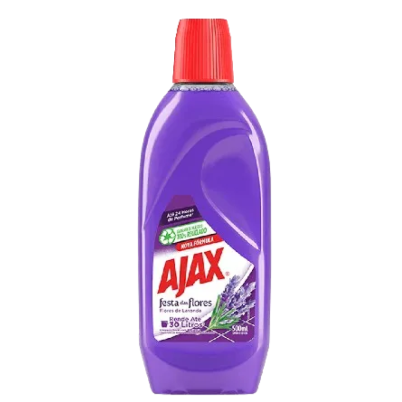Limpador Ajax 500ml Lavanda