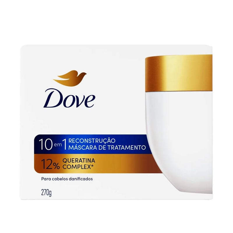 Máscara de Tratamento Dove Reconstrução 270g