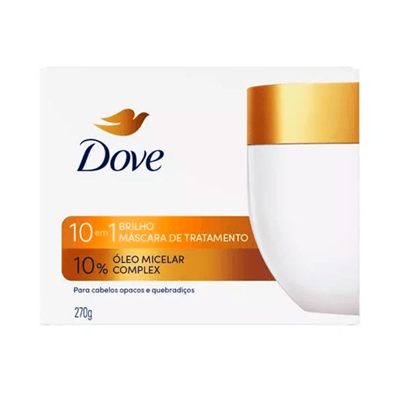Máscara de Tratamento Dove Brilho 270g