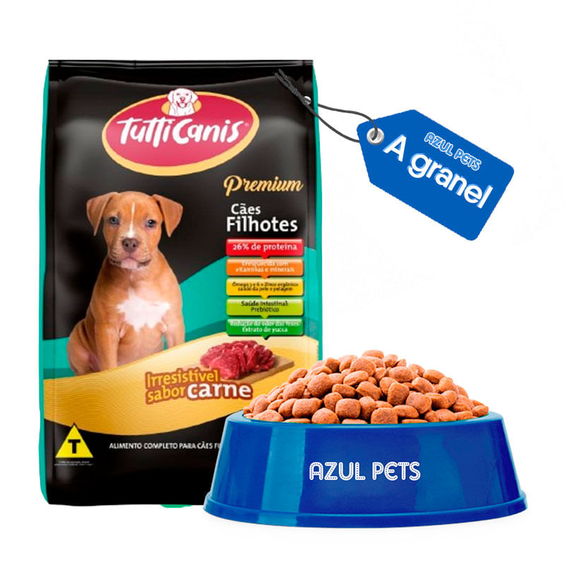 Ração Tutticanis Filhotes - Aprox. 500g