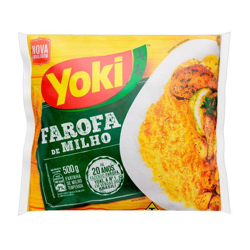 Farofa de Milho Yoki 500g