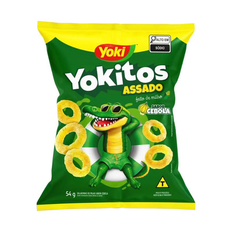 Salgadinho Yokitos Cebola 54g