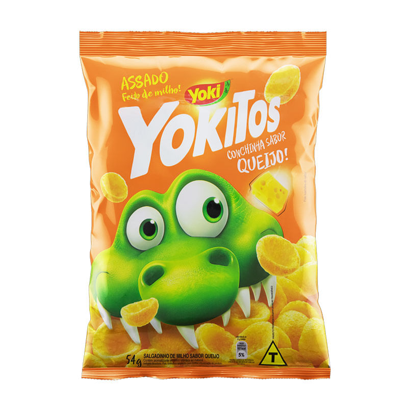 Salgadinho Yokitos Concha Queijo 54g