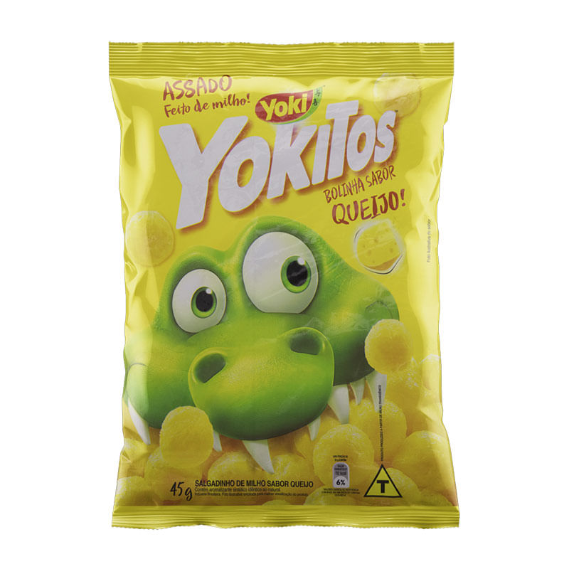 Salgadinho Yokitos Queijo Bolinha 45g