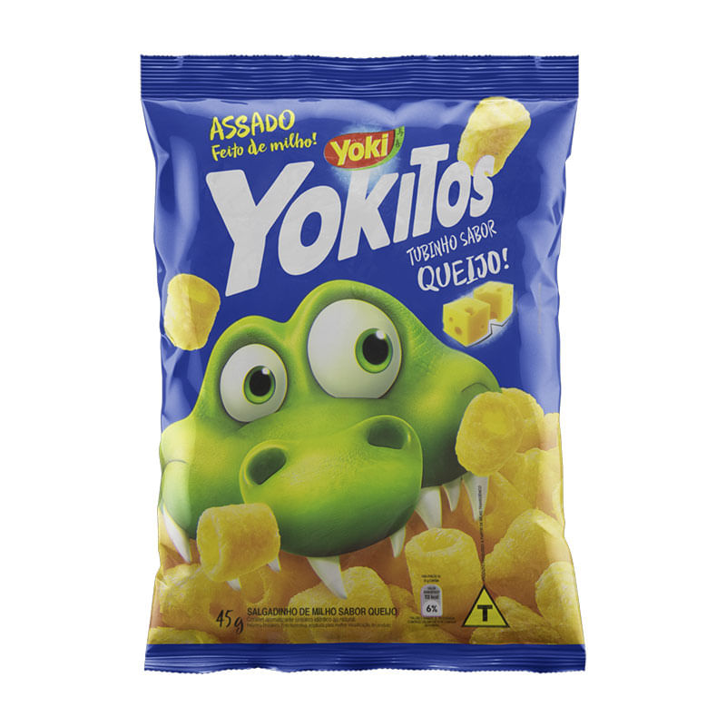 Salgadinho Yokitos Queijo Tubinho 45g