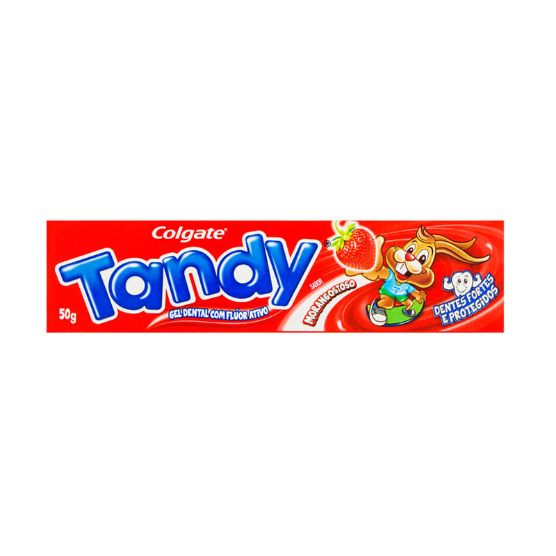 Creme Dental Infantil Tandy 50g Morango