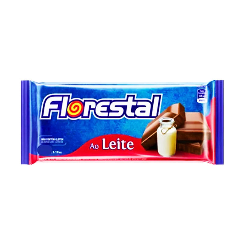 Barra de Chocolate ao Leite Florestal 80g