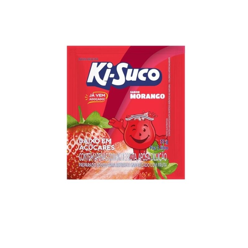 REFRESCO PO KI-SUCO 15G MORANGO