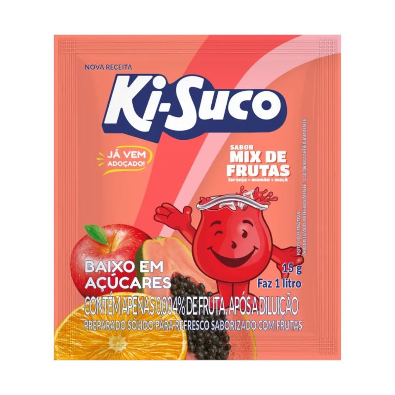 REFRESCO PO KI-SUCO 15G SALADA FRUTAS