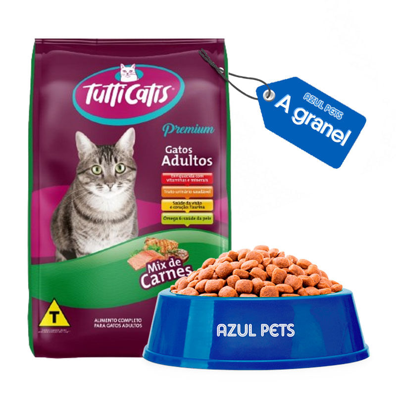Ração Tutticatis Premium Mix - Aprox. 500g