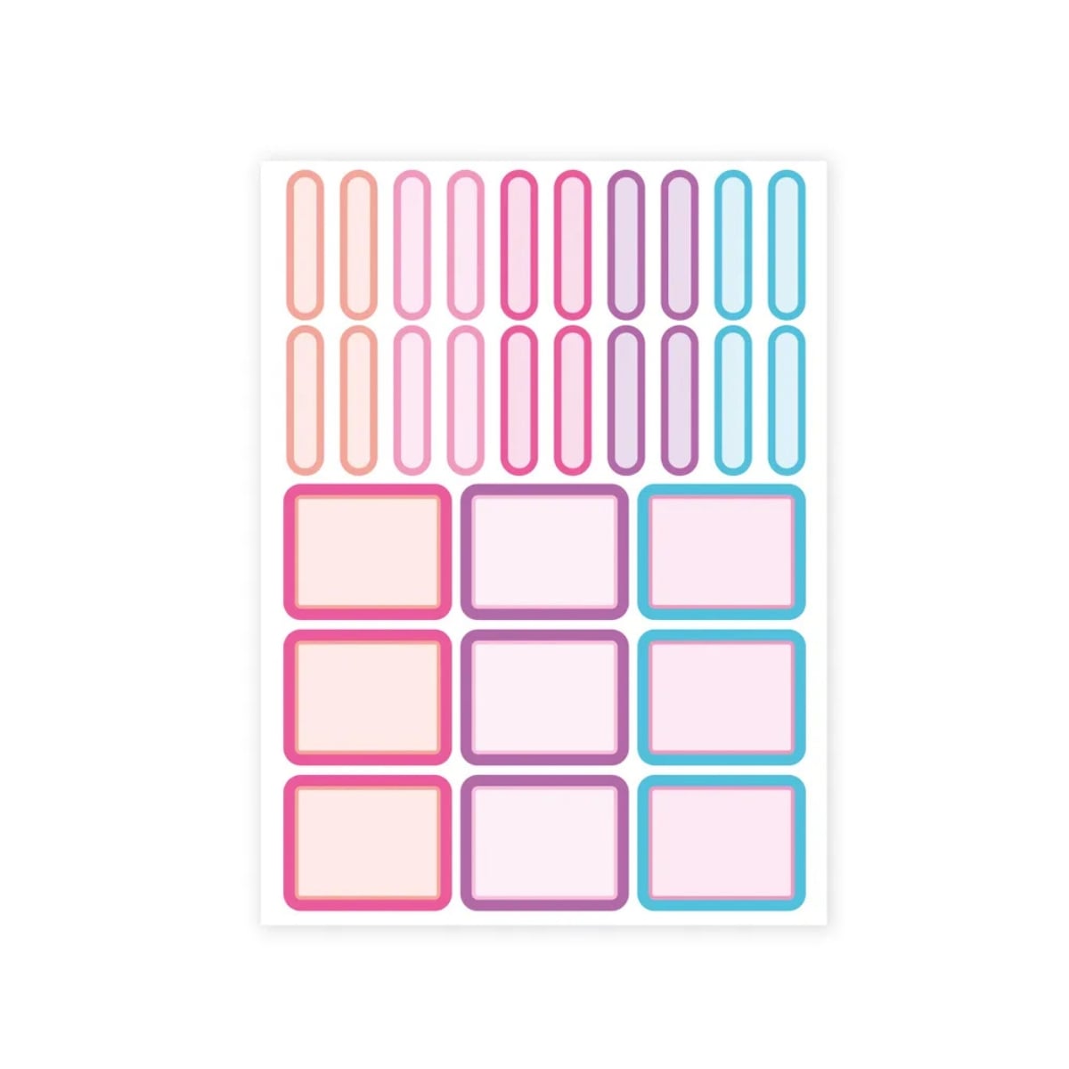 ETIQUETA P MATERIAL ESCOLAR FASHION CORE