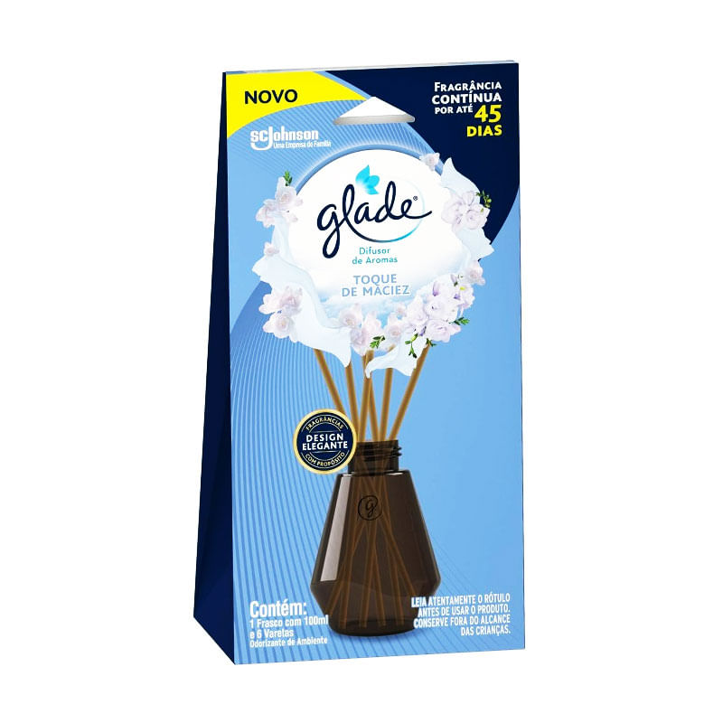 Difusor de Aromas Glade Toque de Maciez 100ml