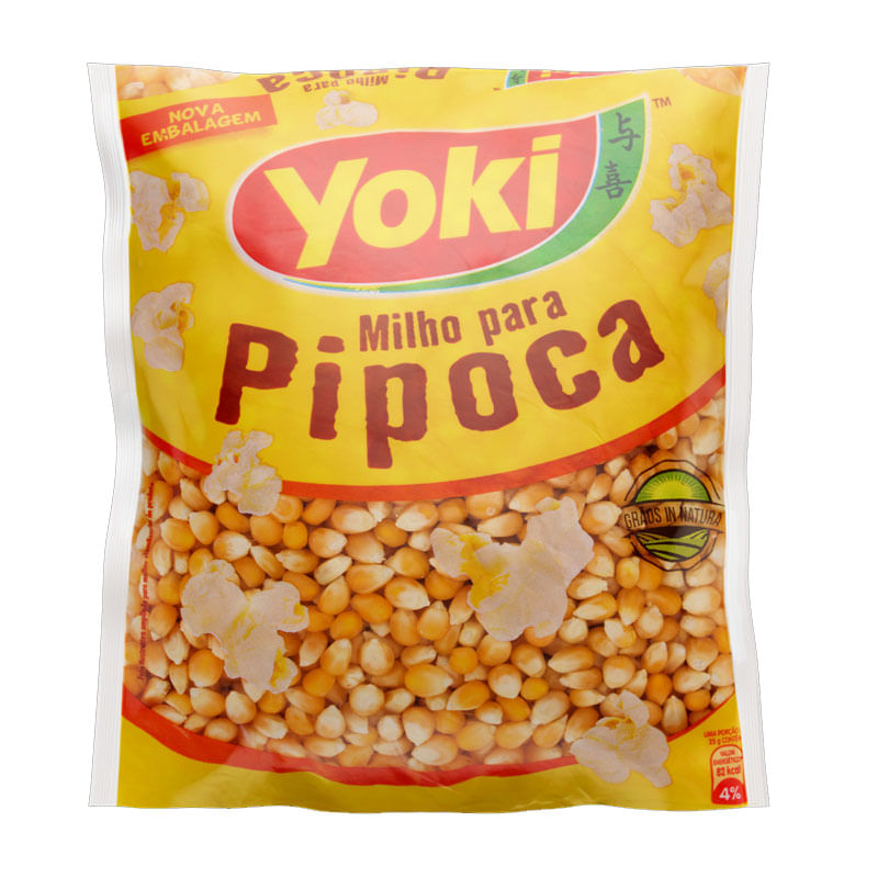 Milho de Pipoca Yoki 500g
