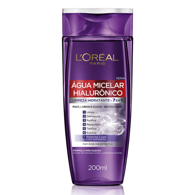 Água Micelar L Oréal Paris Revitalift Hialurônico 200ml