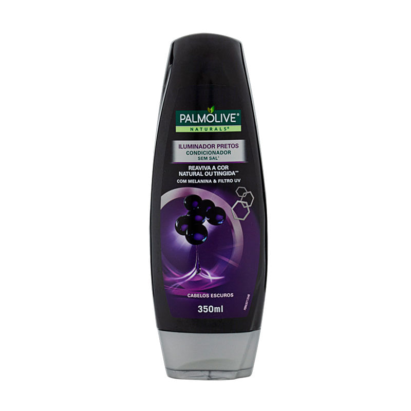 Condicionador Palmolive 350ml Naturals Pretos Iluminador