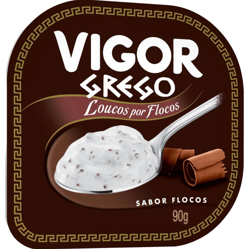 IOGURTE GREGO VIGOR FLOCOS 90G