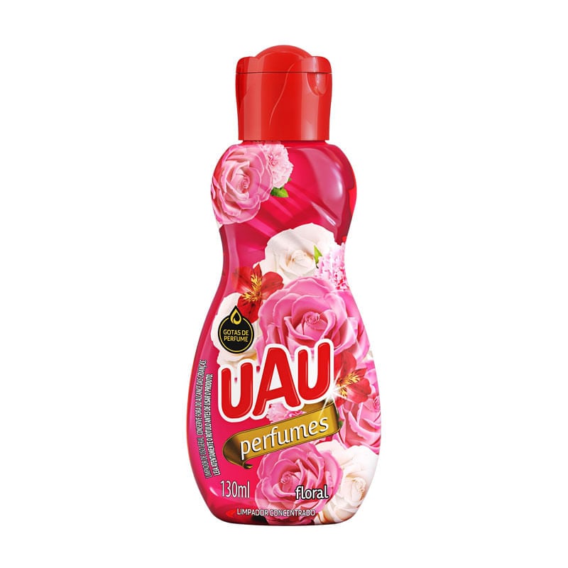 Limpador Concentrado Uau Perfumes Floral 130ml