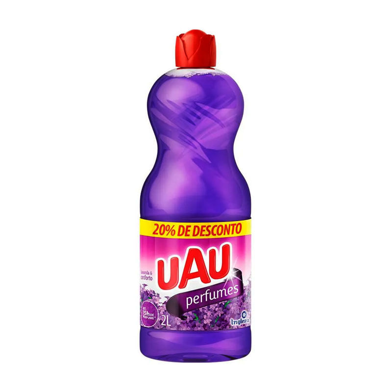 Limpador Uau Perfumes Lavanda e Conforto 2L