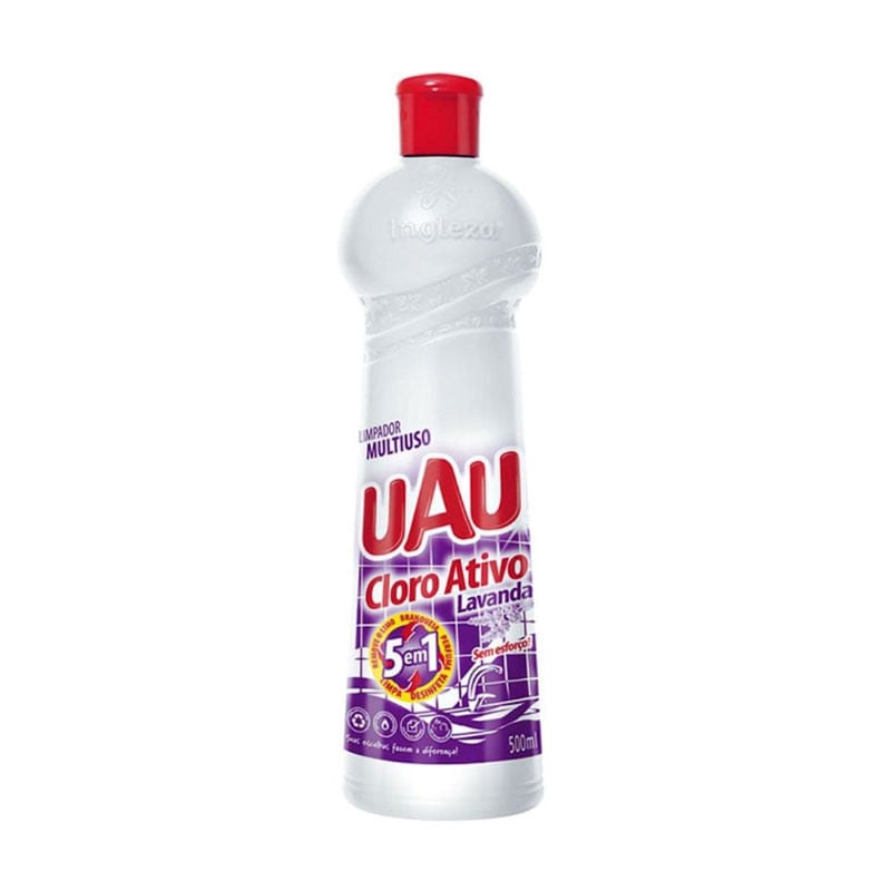 Multiuso Uau Cloro Ativo Lavanda 500ml