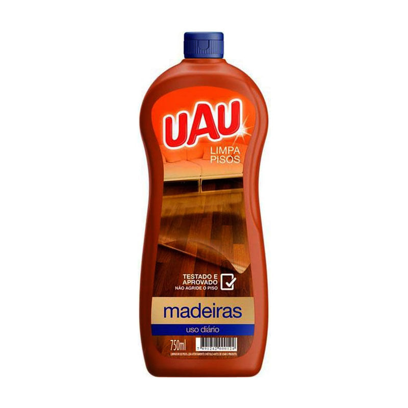 Limpa Piso Madeiras Uau 750ml
