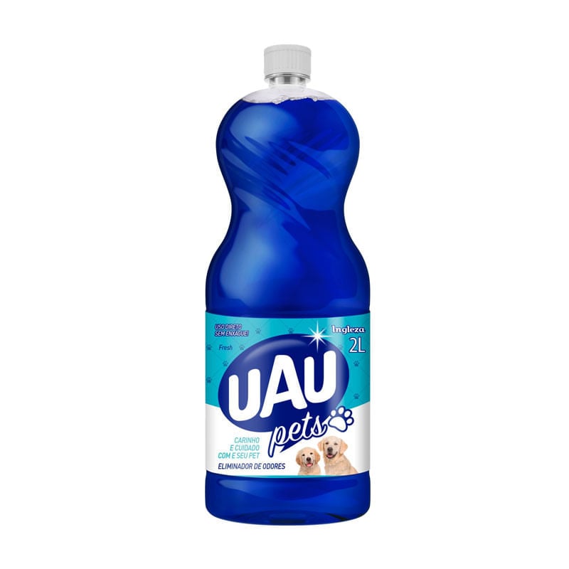 Limpador Eliminador de Odores Uau Pets Tradicional 2L