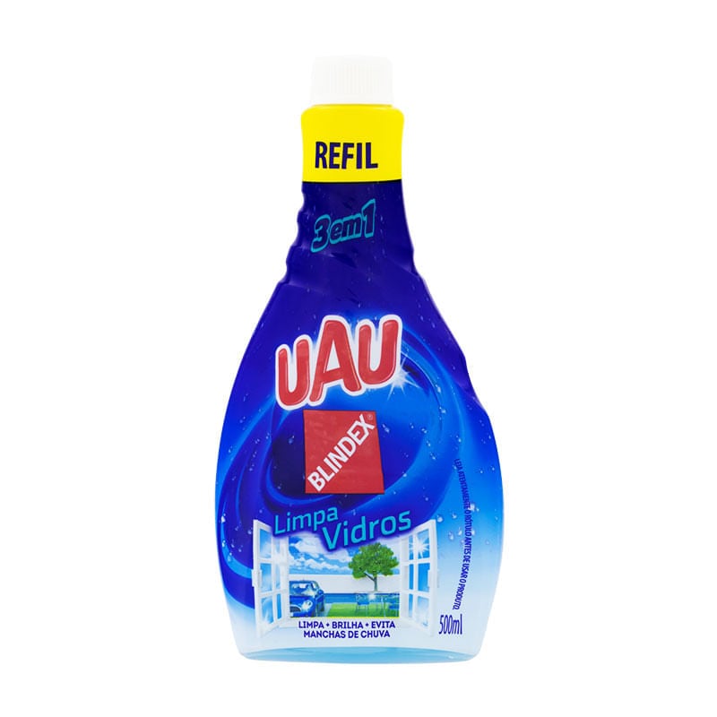 Limpa Vidros Uau Refil 500ml