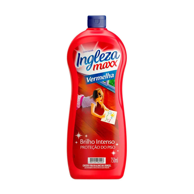 Cera Líquida Ingleza Max Tradicional Vermelha 750ml