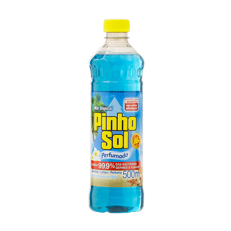 Desinfetante Pinho Sol 500ml Mar Tropical