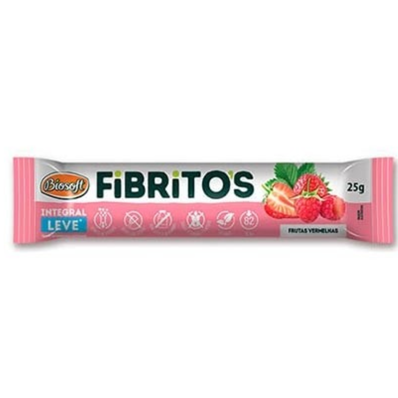 Barra Biosoft Fibrito Banana Light 25g