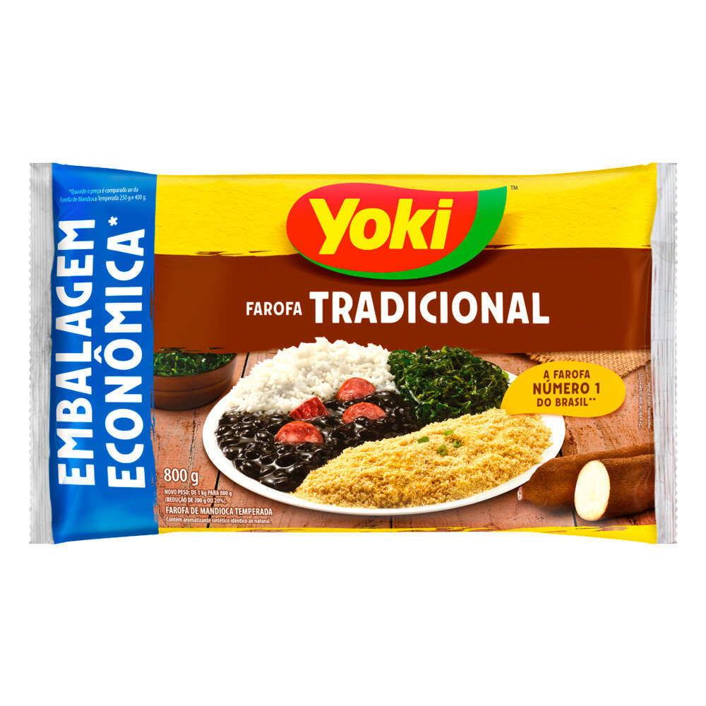 FAROFA MILHO YOKI 400G