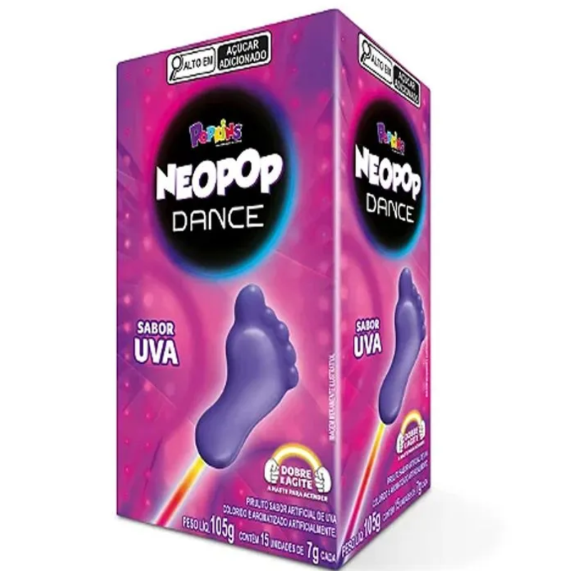 PIRULITO NEOPOP POPKINS NEON C HAST UVA