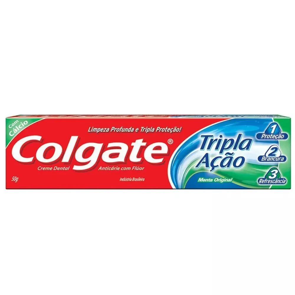 Creme Dental Colgate Tripla Ação Menta Original 180g