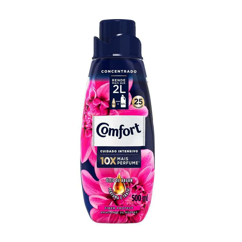 Amaciante Comfort Concentrado Rosa 500ml