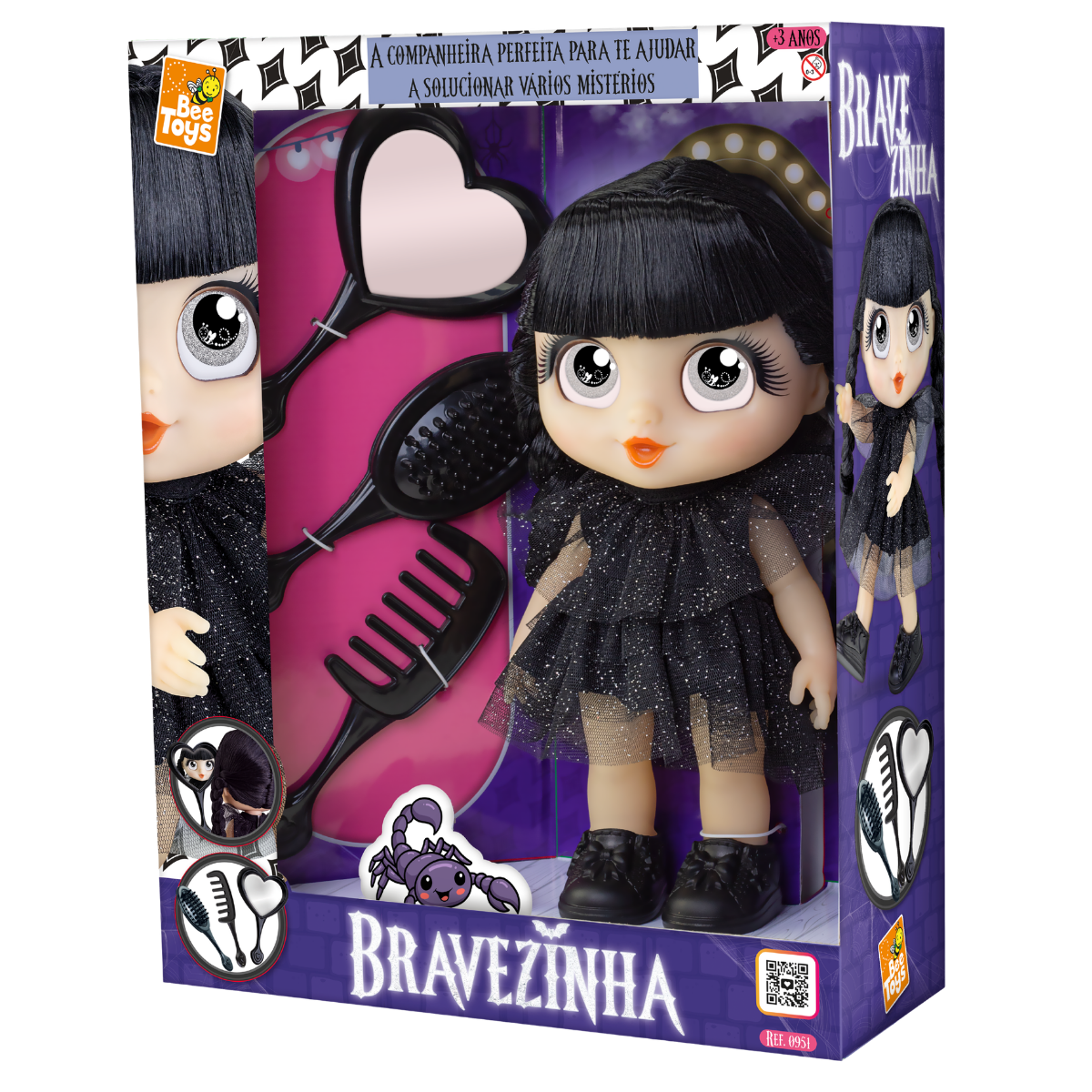 Boneca Bravezinha - Bee Toys