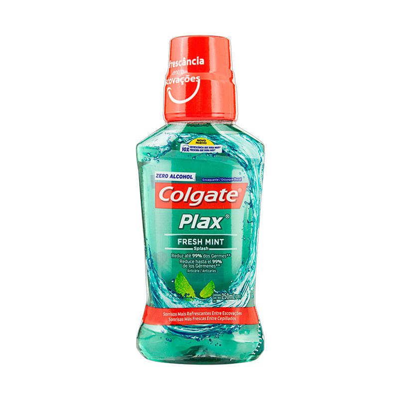 Enxaguante Bucal Colgate Plax 250ml Fresh Mint