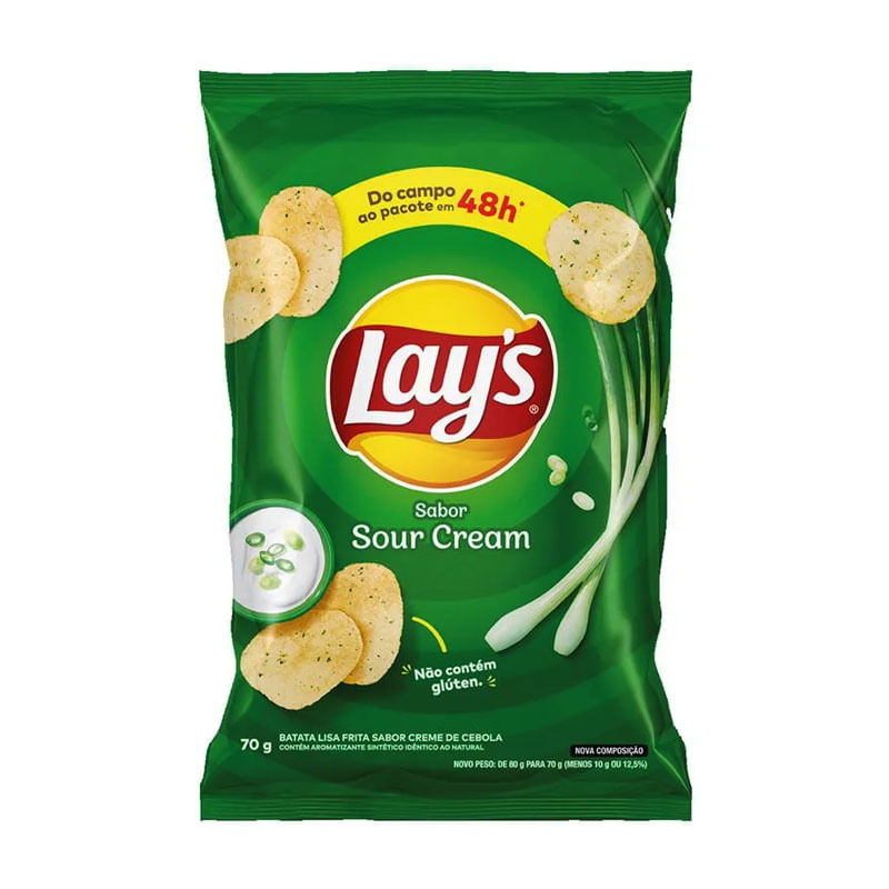 Batata Lay's Sour Cream 70g